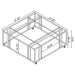 Adri Coffee Tables - Furniture Land (Milwaukee, WI)