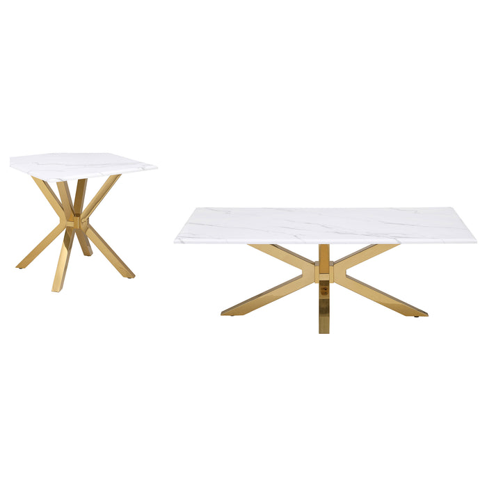 Visalia Coffee Table Sets - Furniture Land (Milwaukee, WI)