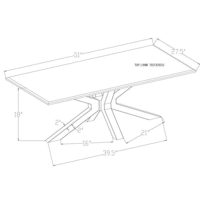 Visalia Coffee Table Sets - Furniture Land (Milwaukee, WI)