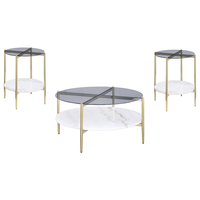 Jonelle Coffee Table Sets - Furniture Land (Milwaukee, WI)
