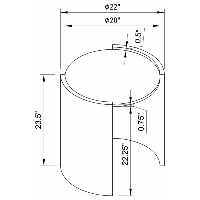 Gladstone End & Side Tables - Furniture Land (Milwaukee, WI)
