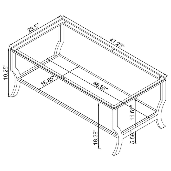 Saide Coffee Table Sets - Furniture Land (Milwaukee, WI)