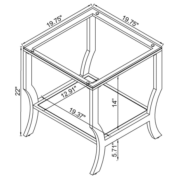 Saide Coffee Table Sets - Furniture Land (Milwaukee, WI)