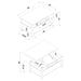 Bradford Coffee Table Sets - Furniture Land (Milwaukee, WI)