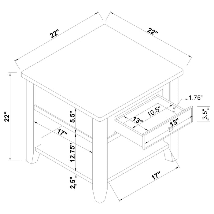 Bradford Coffee Table Sets - Furniture Land (Milwaukee, WI)