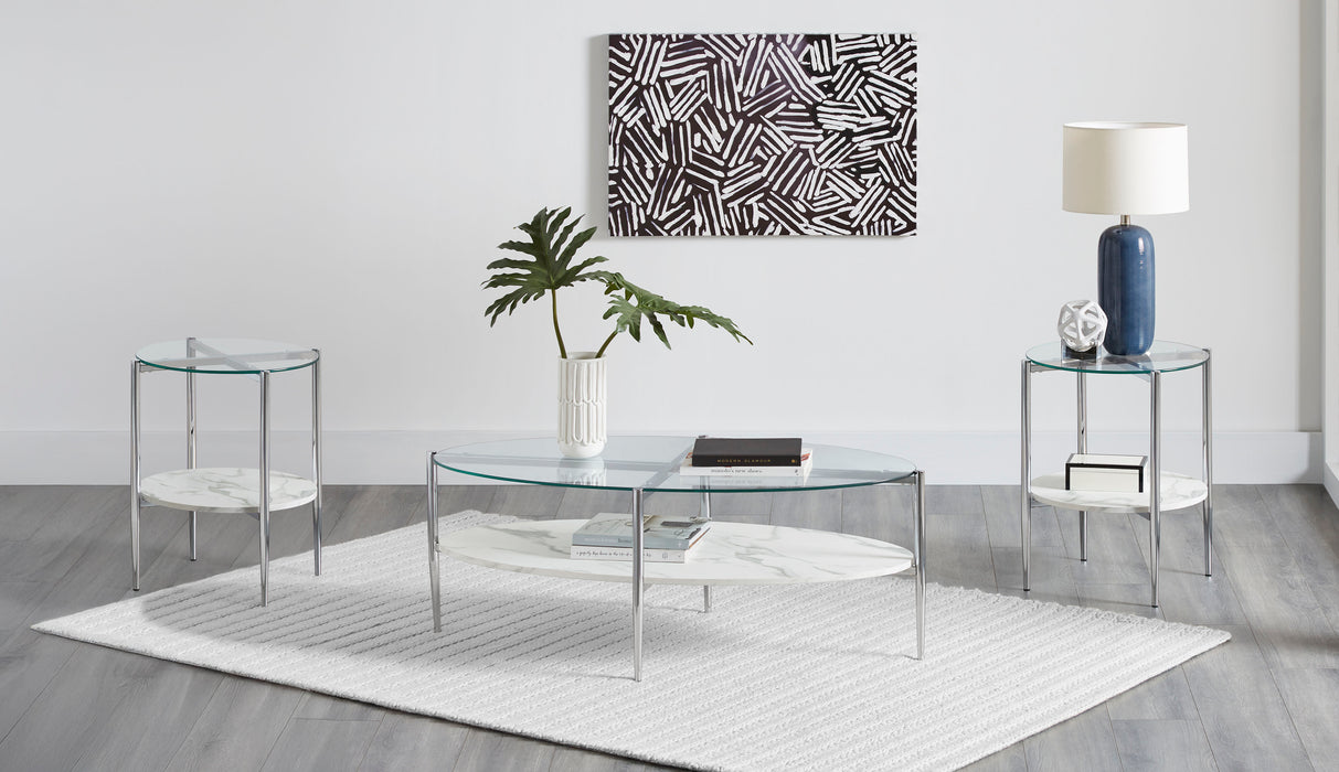 Cadee Coffee Table Sets - Furniture Land (Milwaukee, WI)