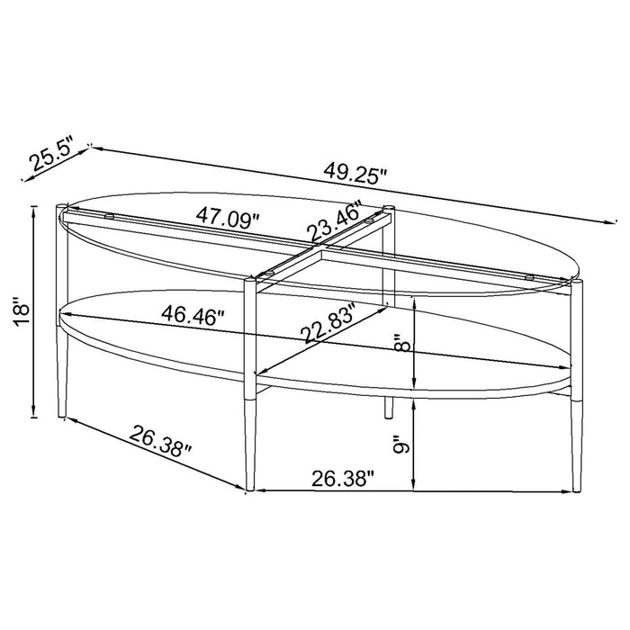 Cadee Coffee Table Sets - Furniture Land (Milwaukee, WI)