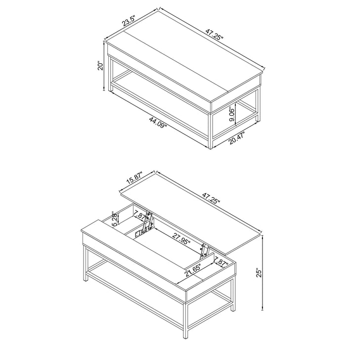 Byers Coffee Table Sets - Furniture Land (Milwaukee, WI)