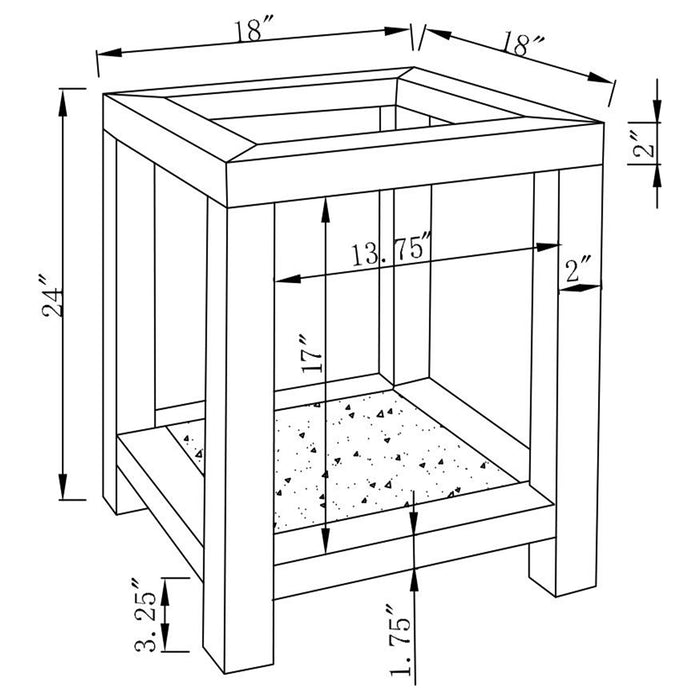 Valentina Coffee Table Sets - Furniture Land (Milwaukee, WI)