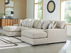 Laurelgrove Double Chaise Sectional - Furniture Land (Milwaukee, WI)
