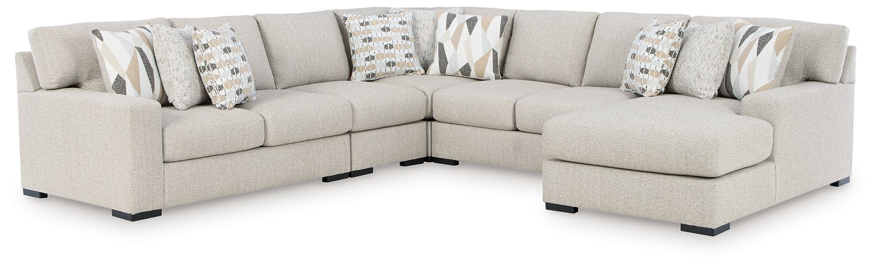 Laurelgrove Sectional with Chaise - Furniture Land (Milwaukee, WI)