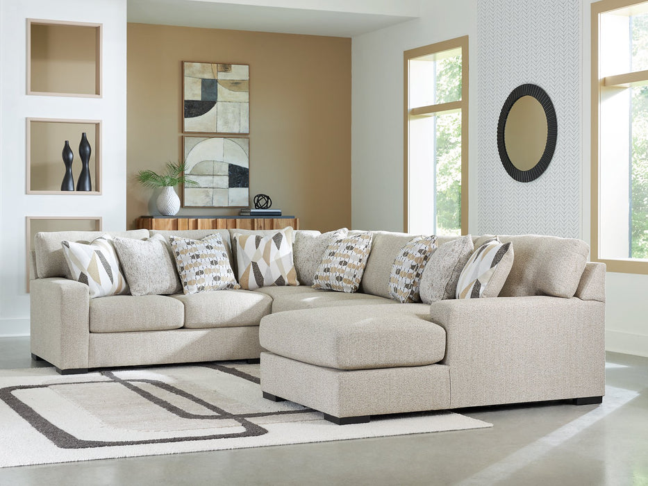 Laurelgrove Sectional with Chaise - Furniture Land (Milwaukee, WI)