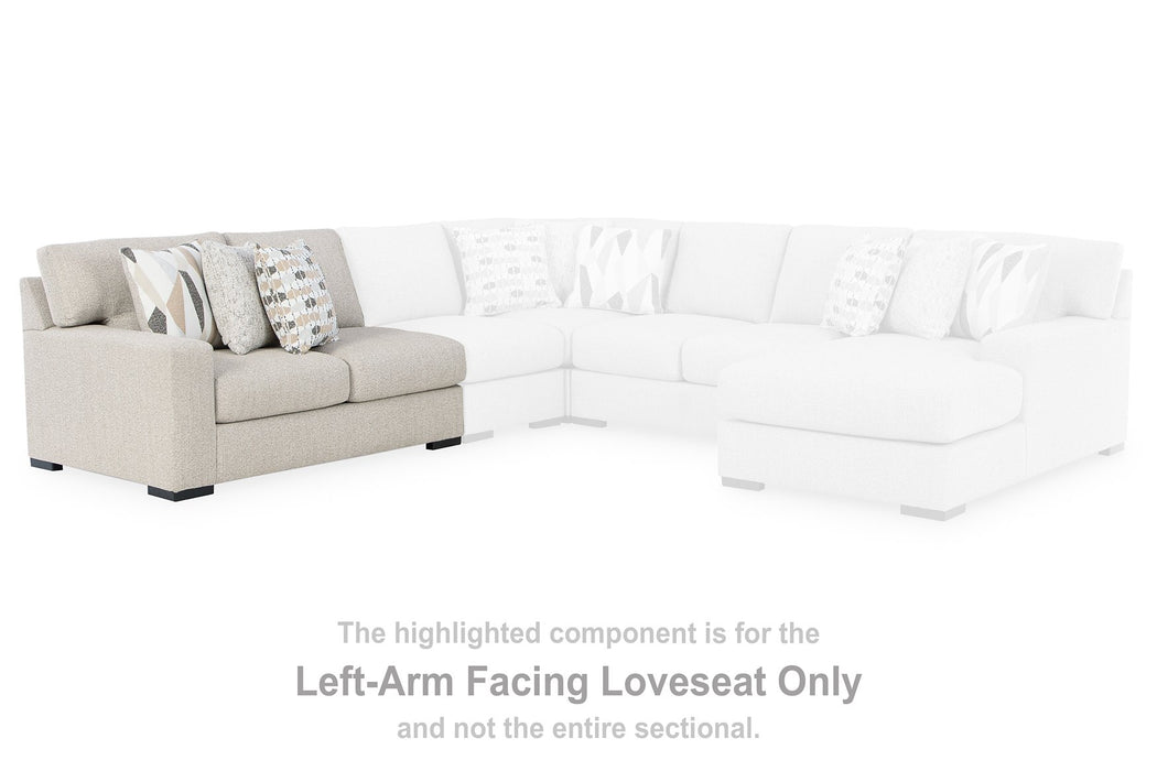 Laurelgrove Sectional with Chaise - Furniture Land (Milwaukee, WI)