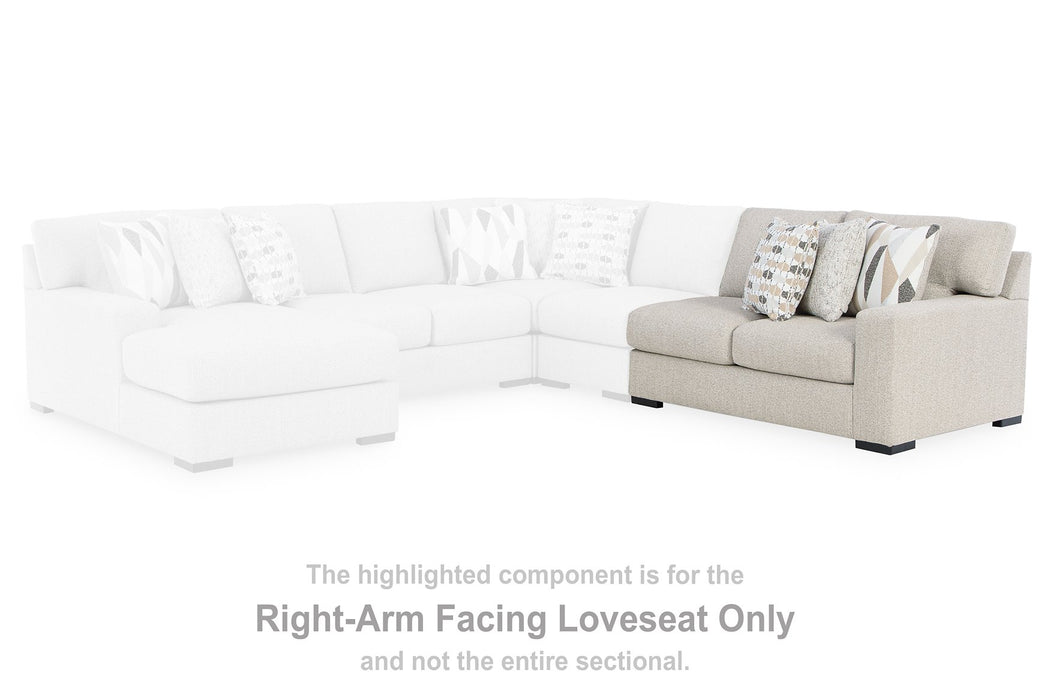 Laurelgrove Sectional with Chaise - Furniture Land (Milwaukee, WI)