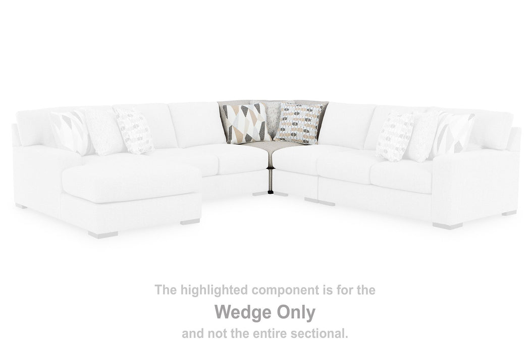 Laurelgrove Sectional with Chaise - Furniture Land (Milwaukee, WI)