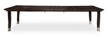 AICO Paris Chic Rectangular Dining Table in Espresso - Furniture Land (Milwaukee, WI)