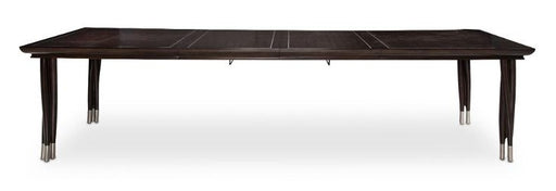 AICO Paris Chic Rectangular Dining Table in Espresso - Furniture Land (Milwaukee, WI)