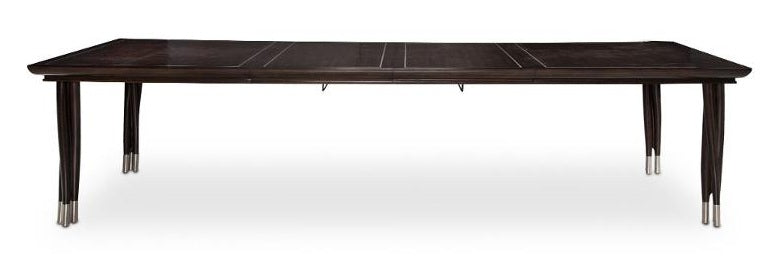 AICO Paris Chic Rectangular Dining Table in Espresso - Furniture Land (Milwaukee, WI)