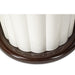 AICO Paris Chic "60 In Round Dining Table in Espresso - Furniture Land (Milwaukee, WI)