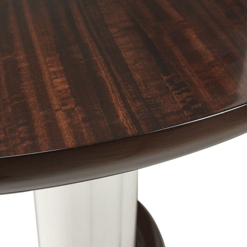 AICO Paris Chic "60 In Round Dining Table in Espresso - Furniture Land (Milwaukee, WI)