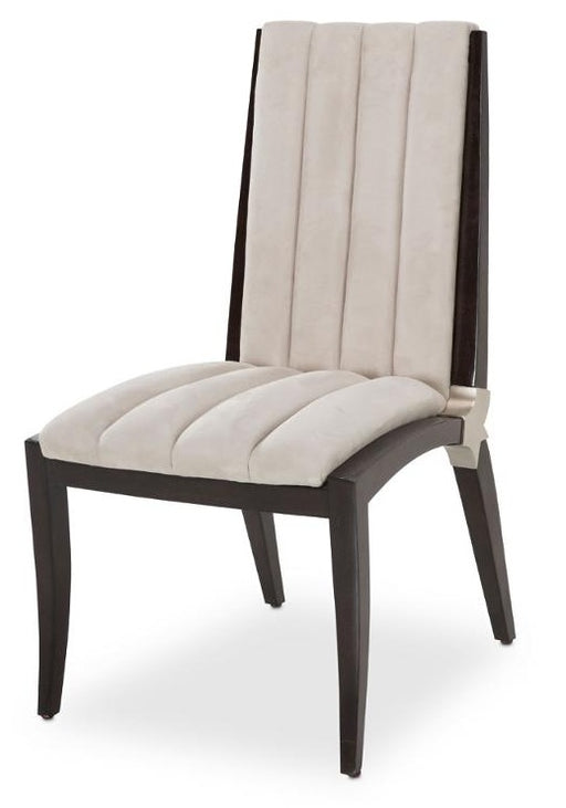 AICO Paris Chic Side Chair in Espresso (Set of 2) - Furniture Land (Milwaukee, WI)