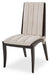 AICO Paris Chic Side Chair in Espresso (Set of 2) - Furniture Land (Milwaukee, WI)