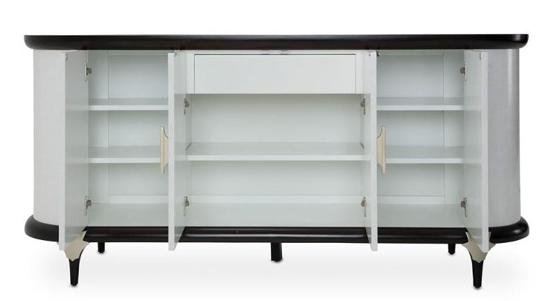 AICO Paris Chic Sideboard in Espresso - Furniture Land (Milwaukee, WI)