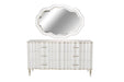 AICO London Place Dresser in Creamy Pearl - Furniture Land (Milwaukee, WI)