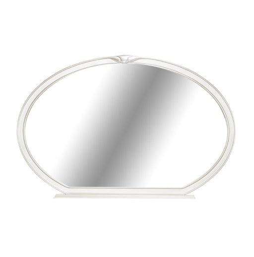 AICO Camden Court Mirror in Pearl - Furniture Land (Milwaukee, WI)