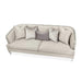 AICO Furniture Camden Court Sofa in Platinum - Furniture Land (Milwaukee, WI)