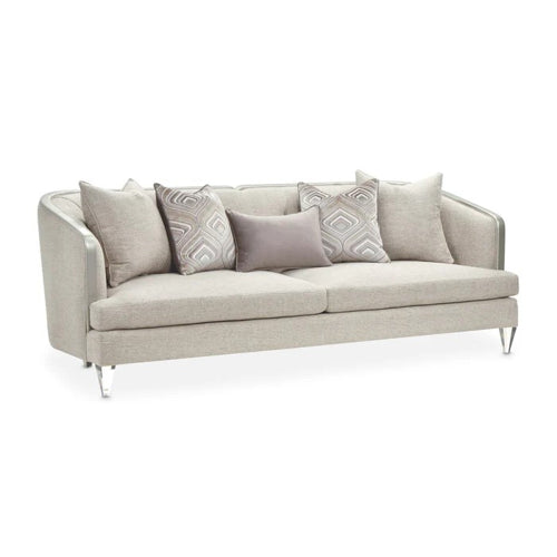 AICO Furniture Camden Court Sofa in Platinum - Furniture Land (Milwaukee, WI)