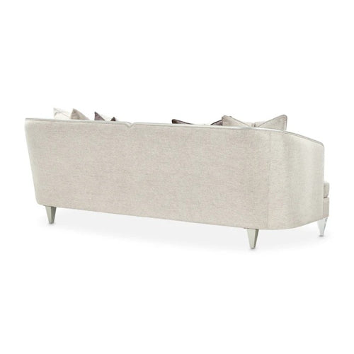 AICO Furniture Camden Court Sofa in Platinum - Furniture Land (Milwaukee, WI)