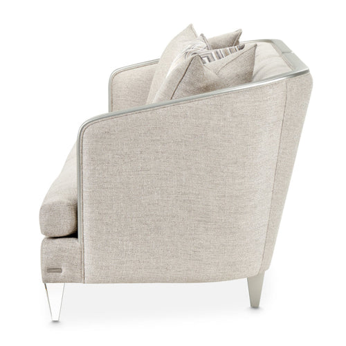 AICO Furniture Camden Court Sofa in Platinum - Furniture Land (Milwaukee, WI)