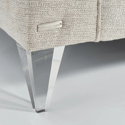 AICO Furniture Camden Court Sofa in Platinum - Furniture Land (Milwaukee, WI)