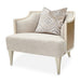 AICO Furniture Camden Court Accent Chair in Pearl - Furniture Land (Milwaukee, WI)