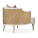 AICO Furniture Camden Court Accent Chair in Pearl - Furniture Land (Milwaukee, WI)