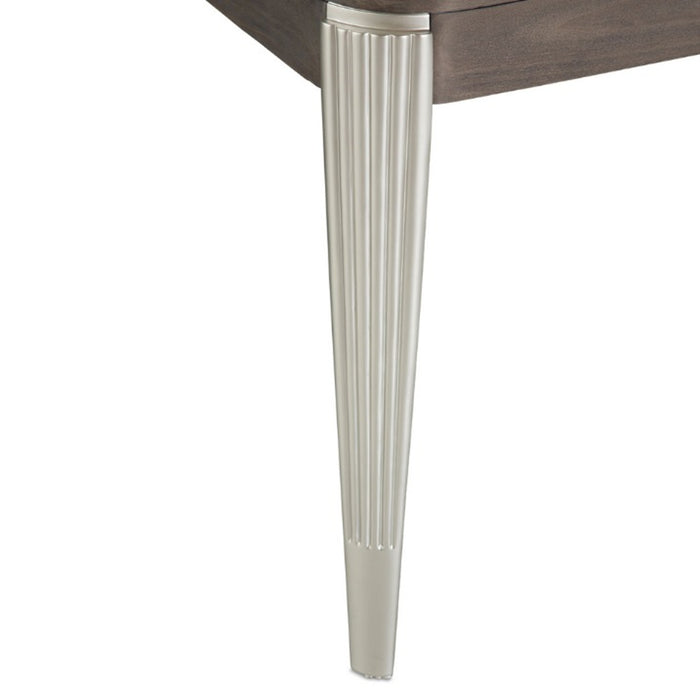 AICO Roxbury Park Rectangular Dining Table in Slate - Furniture Land (Milwaukee, WI)