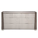 AICO Roxbury Park Dresser in Slate - Furniture Land (Milwaukee, WI)