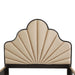 AICO Malibu Crest King Scalloped Panel Bed in Dark Espresso - Furniture Land (Milwaukee, WI)