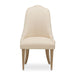 AICO Malibu Crest Side Chair in Crotch Mahogany (Set of 2) - Furniture Land (Milwaukee, WI)