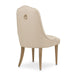 AICO Malibu Crest Side Chair in Crotch Mahogany (Set of 2) - Furniture Land (Milwaukee, WI)