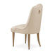 AICO Malibu Crest Side Chair in Crotch Mahogany (Set of 2) - Furniture Land (Milwaukee, WI)