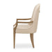 AICO Malibu Crest Arm Chair in Crotch Mahogany (Set of 2) - Furniture Land (Milwaukee, WI)