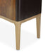 AICO Malibu Crest Sideboard in Crotch Mahogany - Furniture Land (Milwaukee, WI)