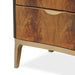 AICO Malibu Crest 9 Drawer Dresser in Crotch Mahogany - Furniture Land (Milwaukee, WI)