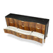 AICO Malibu Crest 9 Drawer Dresser in Crotch Mahogany - Furniture Land (Milwaukee, WI)