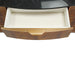 AICO Malibu Crest 9 Drawer Dresser in Crotch Mahogany - Furniture Land (Milwaukee, WI)
