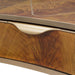AICO Malibu Crest Vanity Desk in Crotch Mahogany - Furniture Land (Milwaukee, WI)