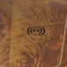 AICO Malibu Crest Vanity Desk in Crotch Mahogany - Furniture Land (Milwaukee, WI)