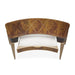 AICO Malibu Crest Vanity Desk in Crotch Mahogany - Furniture Land (Milwaukee, WI)